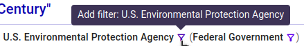 findgovdata.org Add Filter